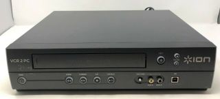 Ion Vcr 2 Pc Usb Video Conversion System Vhs Digitizer Converter