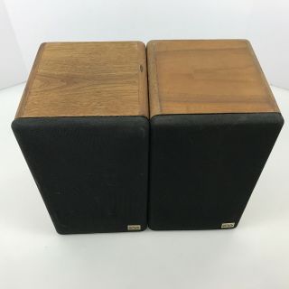 Ess Amt Ps - 620 Audiophile Bookshelf Speakers Wood Cabinet/for Parts 5.  D4