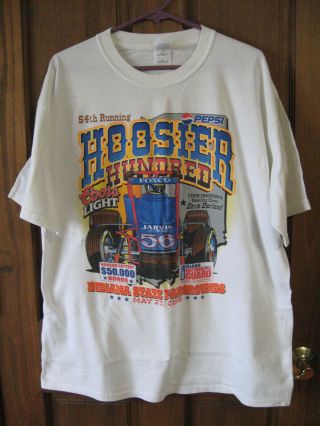 54th Hoosier Hundred Dave Darland Usac Indiana State Fairgrounds T - Shirt