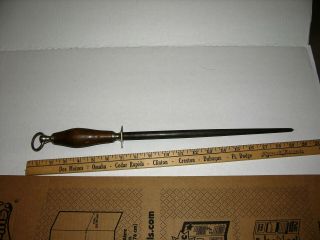 Vintage Enders Steel Honing Rod Knife Sharpener 13 "