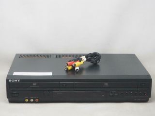Sony Slv - D380p Dvd Vhs Player/recorder No Remote Great
