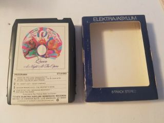 Queen A Night At The Opera Vintage Rare 8 Track Tape