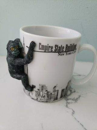 Empire State Building King Kong Hanging On Mug