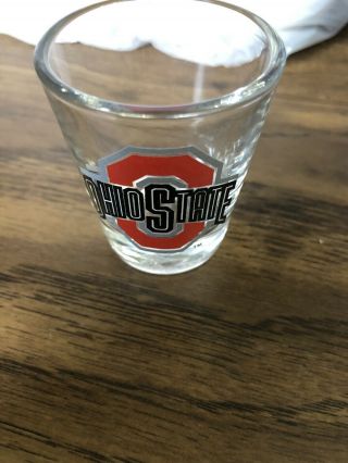 Ohio State University Buckeyes Osu Shot Glass
