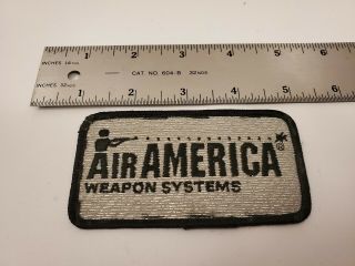 Vintage Air America Weapon Systems Paintball Patch Old School
