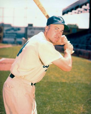 Duke Snider Brooklyn Dodgers - 8x10 Color Photo