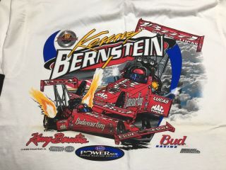 Kenny Bernstein 2002 Budweiser King Autographed T - Shirt