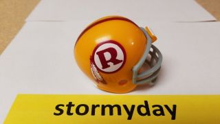 Riddell Pocket Pros Nfl Washington Redskins Series 2 Football Helmet Throwback