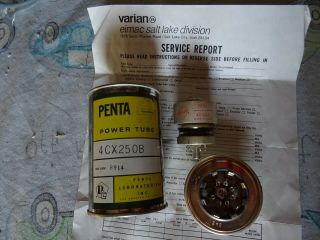 Penta 4cx250b To Open Eimac 4cx150a Tube And Socket