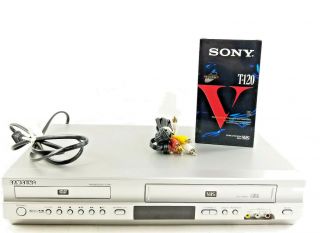 Samsung Dvd - V4600 Dvd Player 4 Head Hifi Vcr Recorder Combo
