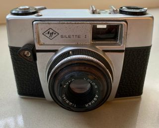 Vintage 35mm Camera Agfa Silette I 1 Old Photographic Roll Film Retro Stylish
