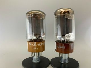 Tung - Sol 5881 Jan - Ctl - 6l6wgb Power Vacuum Tubes Platinum Matched On At1000