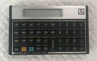 Hp 11c Hewlett Packard Vintage Scientific Calculator “untested - Read Details
