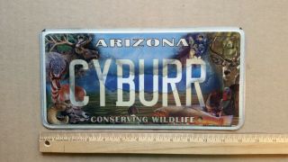 License Plate,  Arizona,  Conserving Wildlife,  Elk,  Buck,  Cyburr,  Cyber (space)