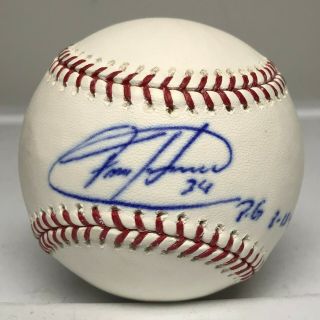 Felix Hernandez " 2012 Perfect Game " Signed Baseball Auto Psa/dna Mariners