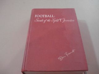Vintage 1950 Football; Secrets Of The Split " T " Signed Hc Don Faurot " Missouri