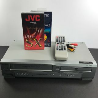 Sanyo Dvw - 7200 Dvd Vhs Player Recorder Combo With Remote Hi - Fi Stereo 4 Head