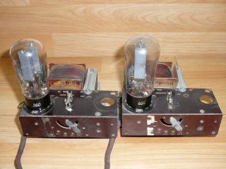 2 Mende Power Transformers For Field Coil Speakers For Your Klangfilm Project