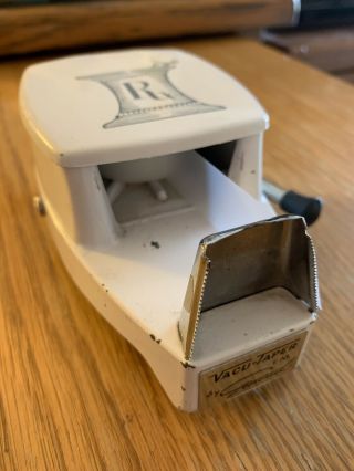 Vintage Rx General Vacu - Taper Vacuum Mount Desk Top Scotch Tape Dispenser