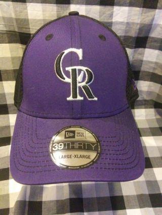 Colorado Rockies Baseball Hat Cap Era 39 Thirty L/xl