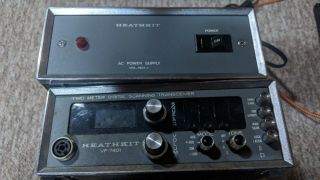Heathkit Vf - 7401 Two Way Digital Scanning Transceiver With Power Supply