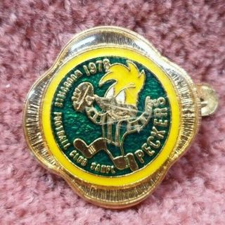 Vintage Woodville Football Club Sanfl Peckers 1978 Badge
