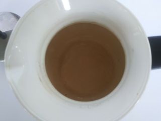 Vintage Corning Ware Blue Cornflower Coffee Tea Pot 6 Cup Small White Metal Lid 3