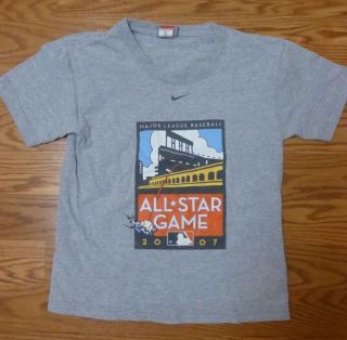 2007 Mlb All - Star Nike Youth T - Shirt Small San Francisco All Star Game