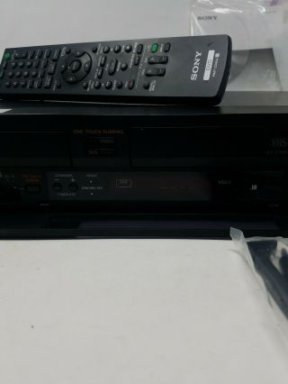 Sony RDR - VX525 DVD Recorder VCR Recorder Combo VHS Player HDMI 2