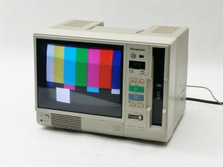 Panasonic Ag - 500r Portable 10 " Tv Vcr Combo Vhs Color Video Monitor Parts