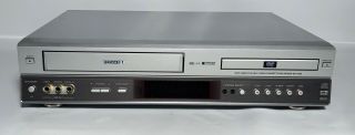 TOSHIBA SD - V280UA VHS VCR Player/Recorder DVD Player Combo 4 Head Hi - Fi & Remote 2