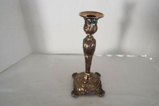 Vintage Heavy Solid Brass Candle Stick Holder