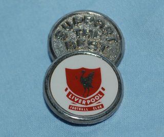 Old Vintage Coffer Liverpool Football Club Metal Badge - 1970 