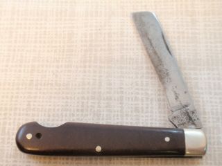 Vintage M.  Klein & Sons Chicago Made In Usa Folding Pocket Knife 3 1/4 " (no Res)