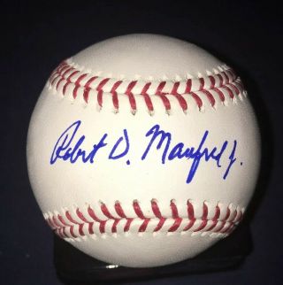 Robert Rob D.  Manfred Signed Autographed Auto Baseball Ball Mlb Commissioner