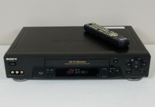 Sony Slv - N71 Vcr With Remote,  Serviced And,  Guaranteed