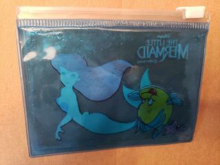 Vintage 1989 Disney The Little Mermaid vinyl Ariel wallet 3