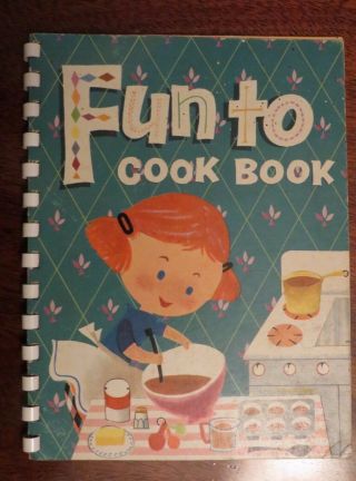 Vintage 1955 Childrens Fun To Cook Book Mary Blake For Carnation Evaporated Milk