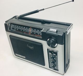 Ge Superradio First Generation 7 - 2880b High Sensitivity Portable Am/fm Radio