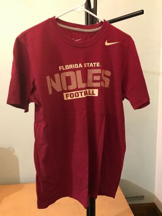 Nike Florida State Fsu Seminoles T - Shirt Men 