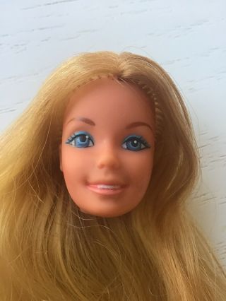 Vintage 1977 Superstar Era Fashion Photo Barbie Doll HEAD ONLY 2