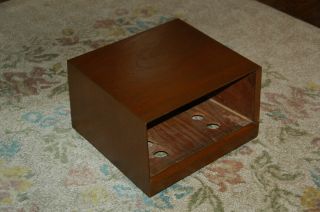Fisher 500 Mono Tube Receiver Wood Cabinet Case Wooden Amplifier