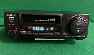 Sony Ev - A50 8mm Vcr Video 8 Player Recorder Or Not.