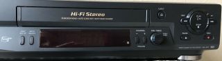 Sony SLV - N71 4 Head Hi - Fi Stereo VCR Player Recorder Bundle Works 3
