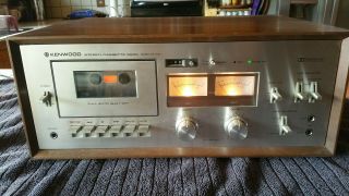 Kenwood Kx - 830 Stereo Cassette Deck,  Wood Case Turns On But Will Not Play Belts?