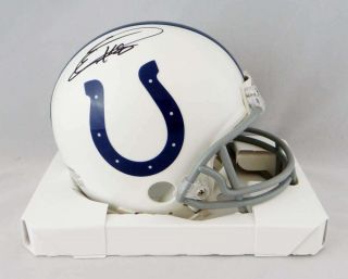 Eric Ebron Signed Colts Mini Helmet - Jsa W Auth 10326