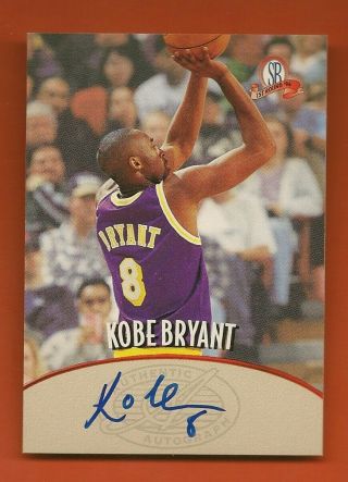 Kobe Bryant - 1996 - 97 Score Board 