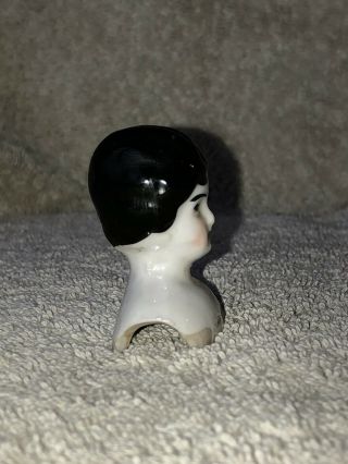 Vintage Antique Tiny Low Brow China doll Head Marked Germany - 1.  75” Head Only 2