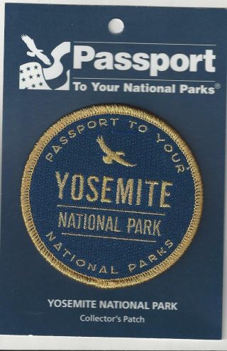 Yosemite National Park Souvenir Patch Passport Series