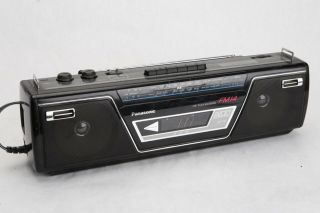Vintage Panasonic Fm14 Am/fm Radio Cassette Deck Player Rx - Fm14 Parts/repair